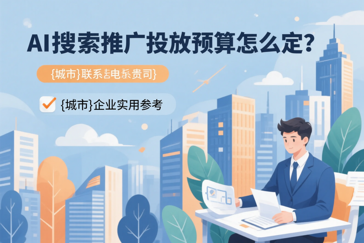 AI搜索推广投放预算怎么定？兴县企业实用参考